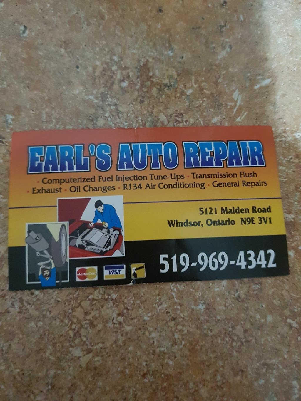 Earls Auto Repairs | 5121 Malden Rd, Windsor, ON N9E 3V1, Canada | Phone: (519) 969-4342