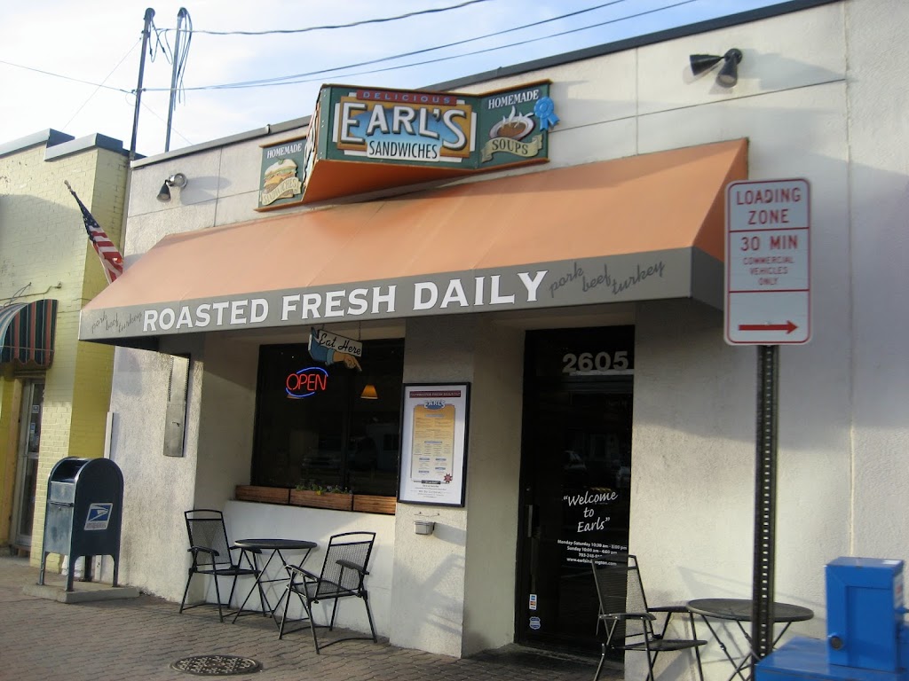 Earls Sandwiches | 2605 Wilson Blvd, Arlington, VA 22201, USA | Phone: (703) 248-0150