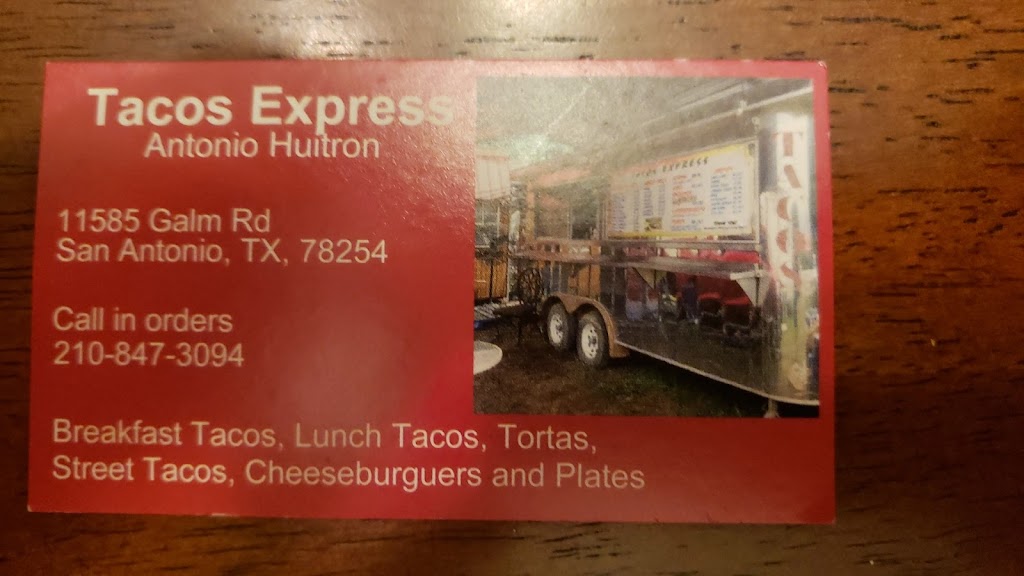 Tacos Express | 11585 Galm Rd, San Antonio, TX 78254, USA | Phone: (210) 847-3094