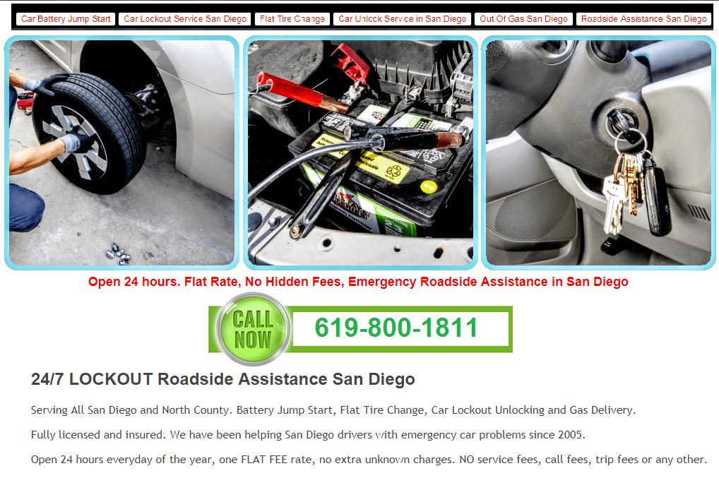 24 7 Lockout Roadside Assistance | 4019 Van Dyke Ave, San Diego, CA 92105, United States | Phone: (619) 800-1811