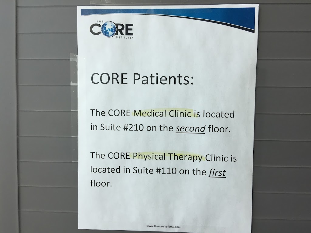 The CORE Institute - Sun City West Physical Therapy | 14520 W Granite Valley Dr #110, Sun City West, AZ 85375, USA | Phone: (623) 537-5661