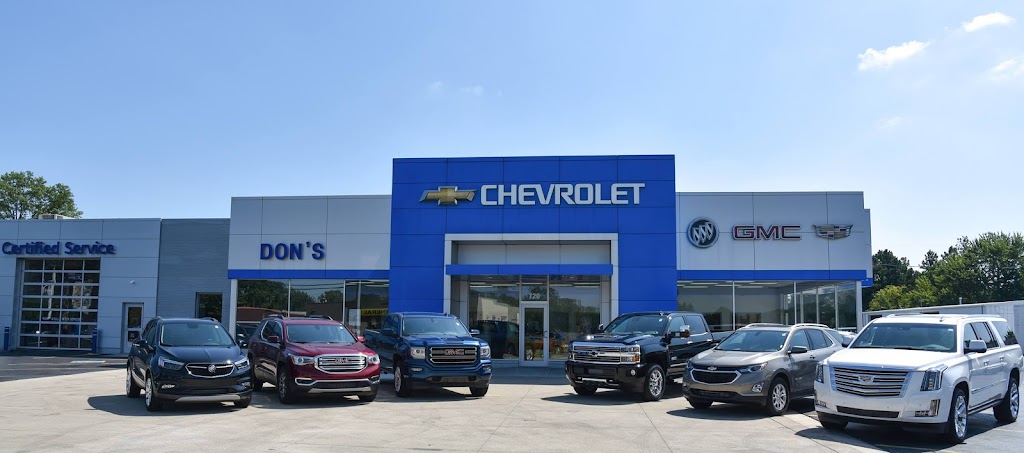 Dons Chevrolet, Buick-GMC & Hummer | 720 N Shoop Ave, Wauseon, OH 43567, USA | Phone: (419) 337-3010