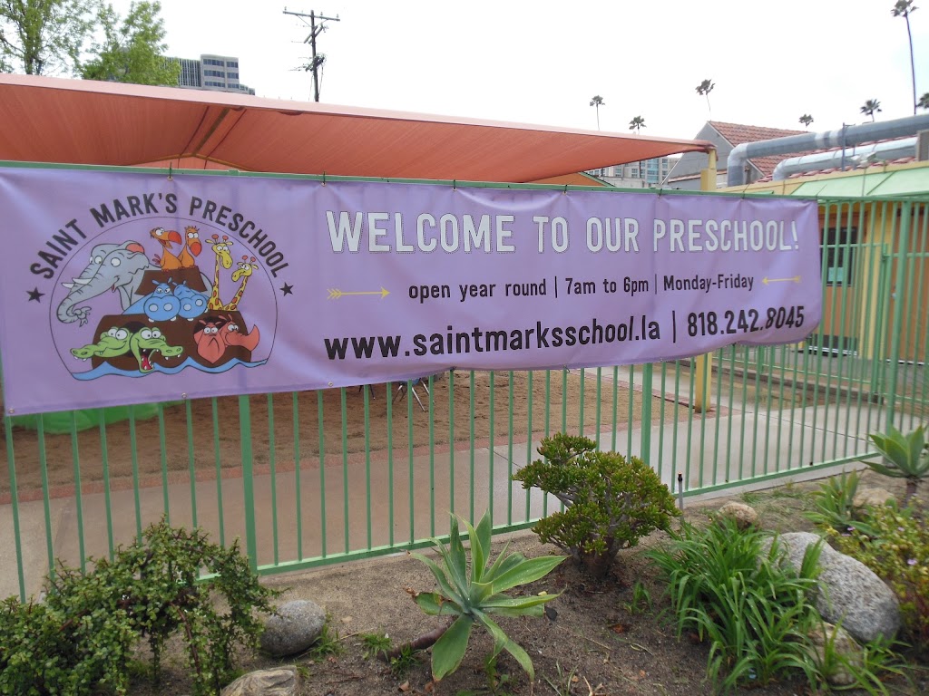 Saint Marks Preschool | 1020 N Brand Blvd, Glendale, CA 91202, USA | Phone: (818) 240-3860 ext. 102