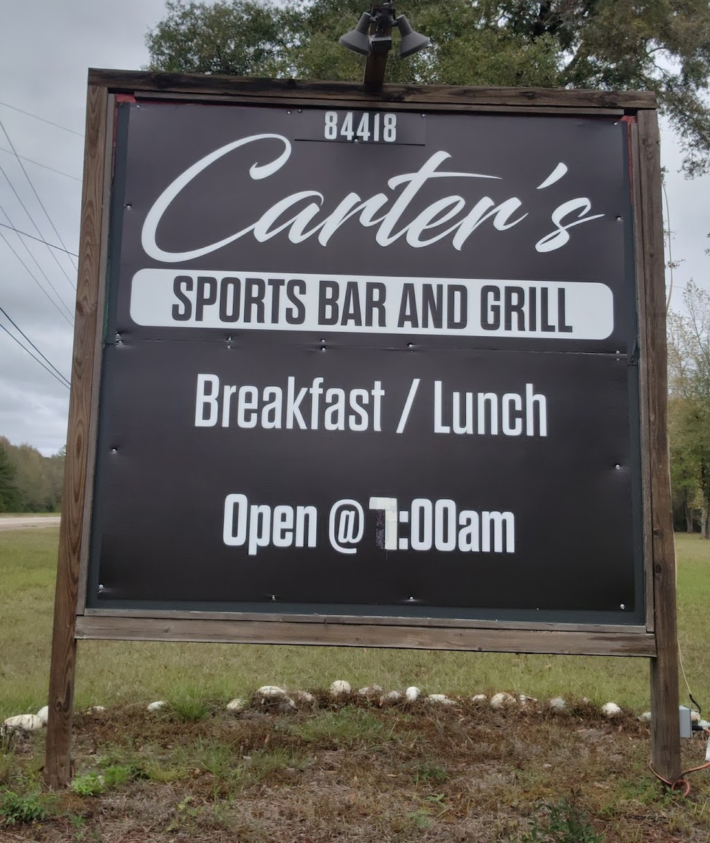 Carters Sports Bar And Grill | 84418 LA-21, Bogalusa, LA 70427, USA | Phone: (985) 886-6112