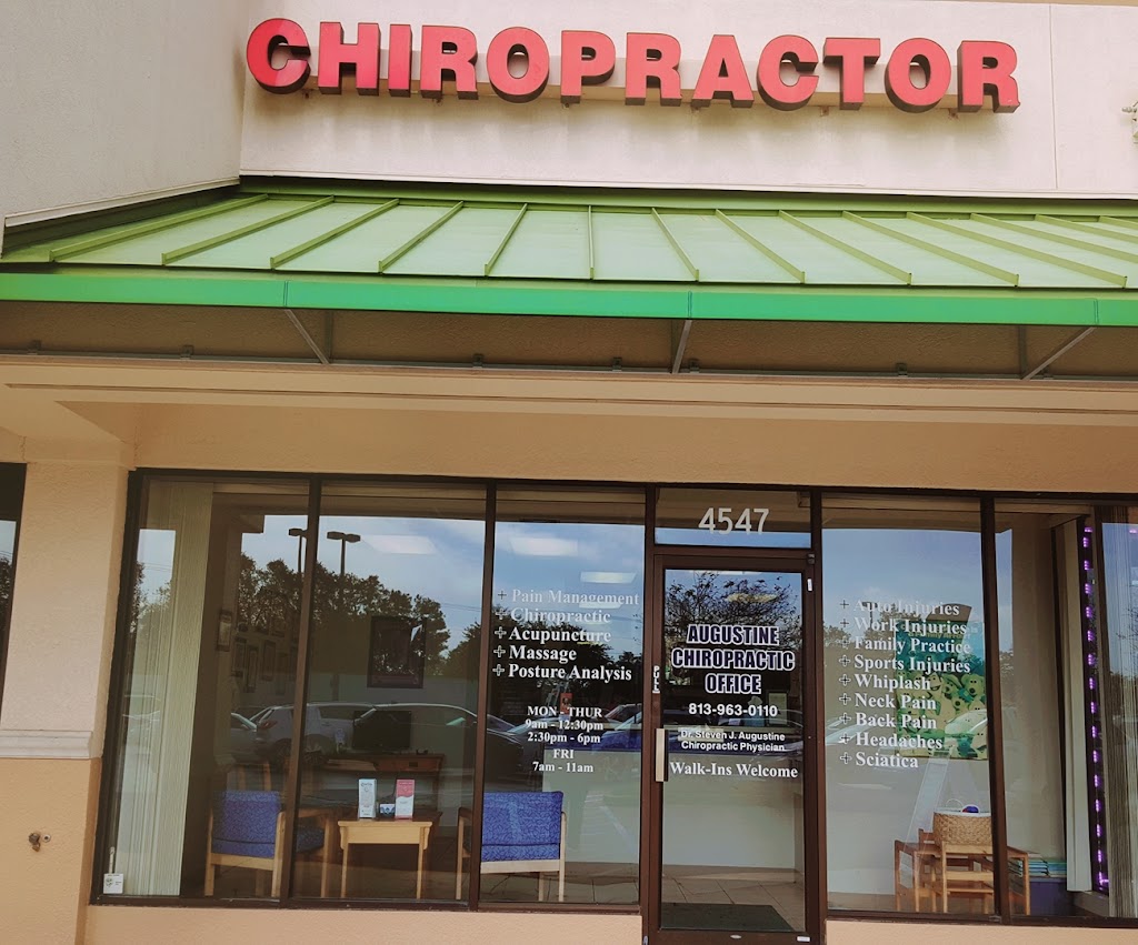 Augustine Chiropractic Offices - Tampa | 4547 Gunn Hwy, Tampa, FL 33624, USA | Phone: (813) 963-0110