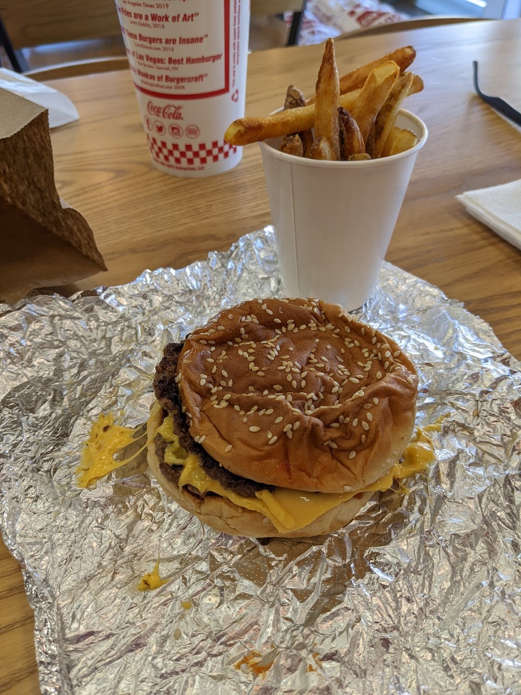 Five Guys | 1237 Som Center Rd, Mayfield Heights, OH 44124, USA | Phone: (440) 442-6700