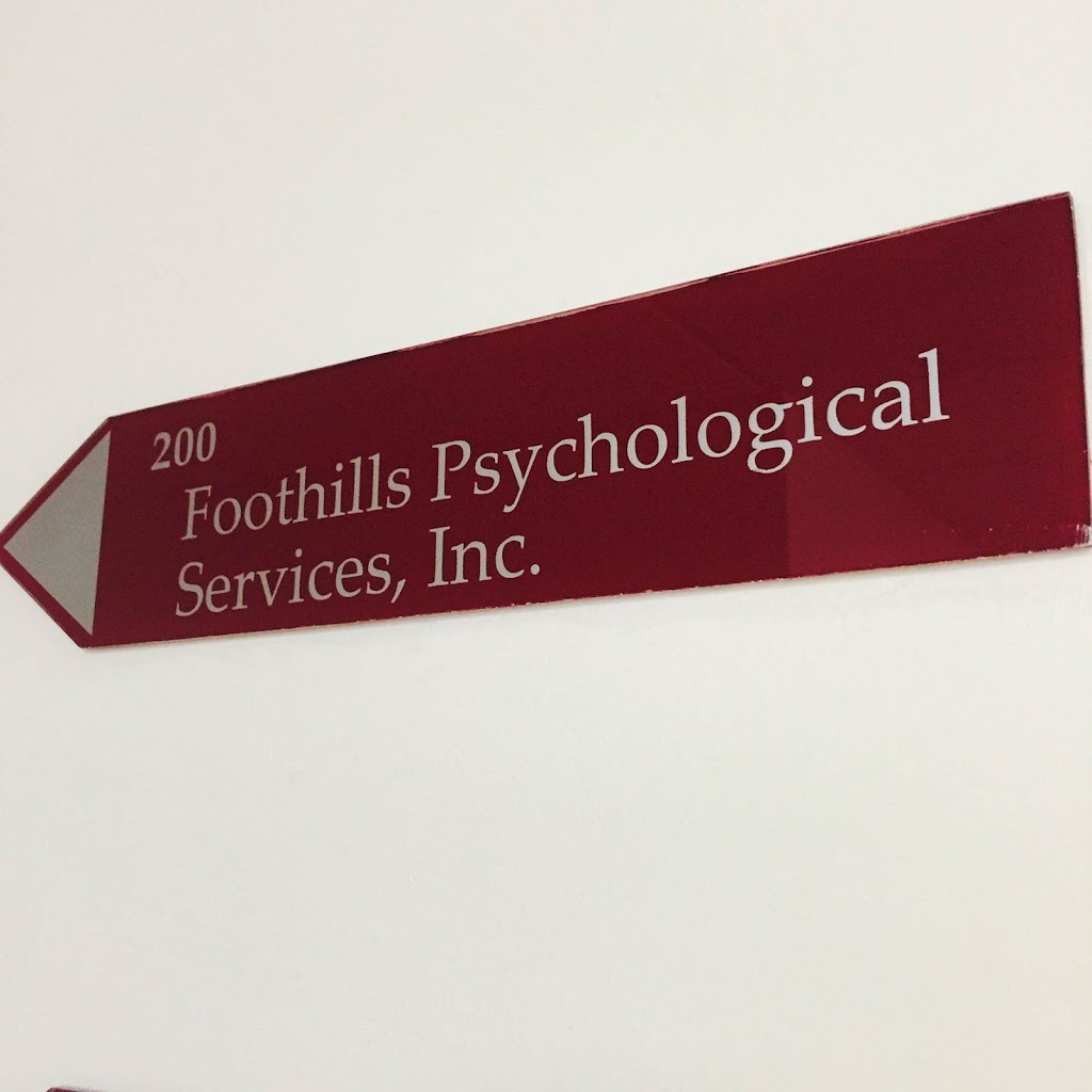 Foothills Psychological Services | 13193 Central Ave # 200, Chino, CA 91710, USA | Phone: (909) 902-9111