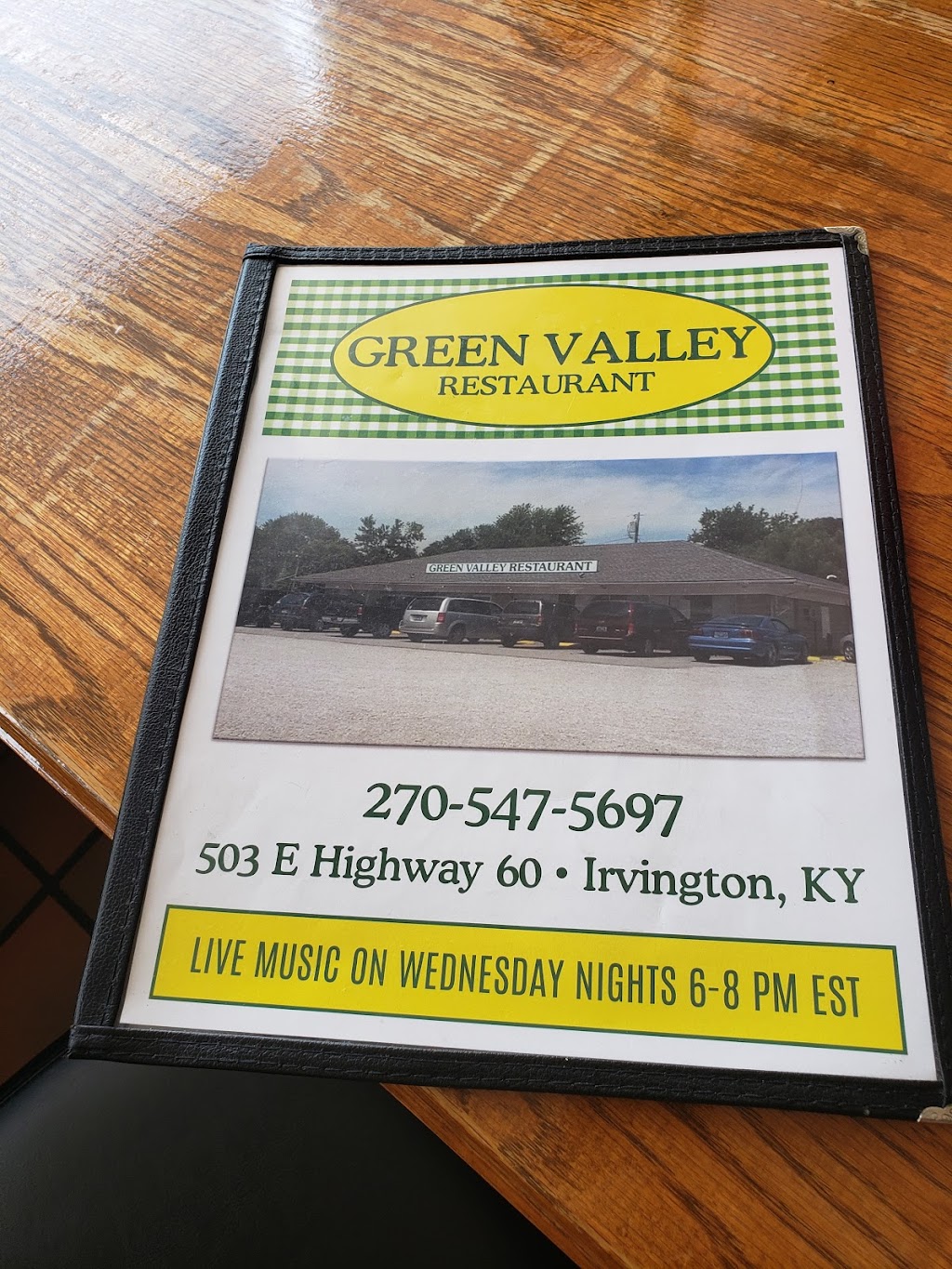 Green Valley Restaurant | 503 US-60, Irvington, KY 40146 | Phone: (270) 547-5697