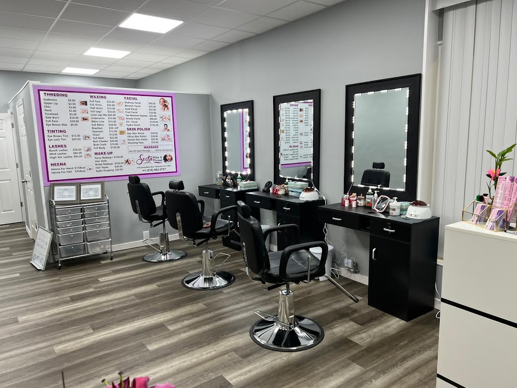 Sista Wax & Thread | 419 Jerusalem Ave, Hicksville, NY 11801, USA | Phone: (516) 962-0757