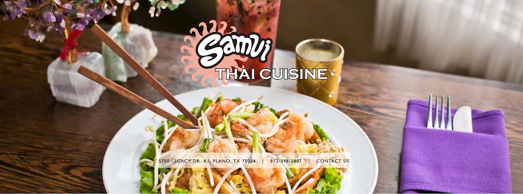 Samui Thai Cuisine | 5700 Legacy Dr a1, Plano, TX 75024, USA | Phone: (972) 398-2807