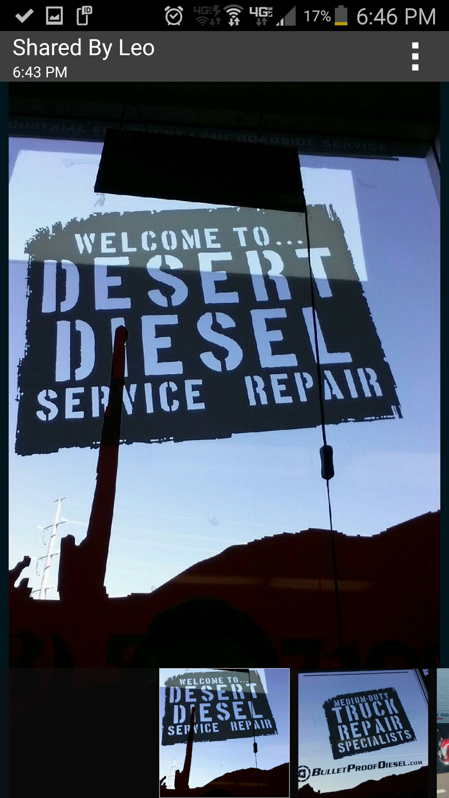 Desert Diesel Repair | 11529 W Bell Rd, Surprise, AZ 85378, USA | Phone: (623) 205-6489