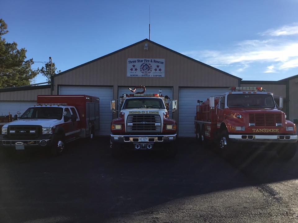 Three Star Volunteer Fire Department | 2050 Sadler School Rd, Brighton, TN 38011, USA | Phone: (901) 476-8183