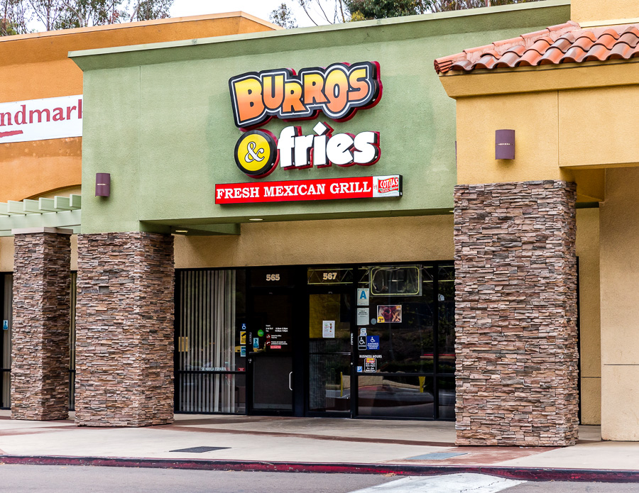Burros & Fries Telegraph | 567 Telegraph Canyon Rd, Chula Vista, CA 91910, USA | Phone: (619) 482-7696