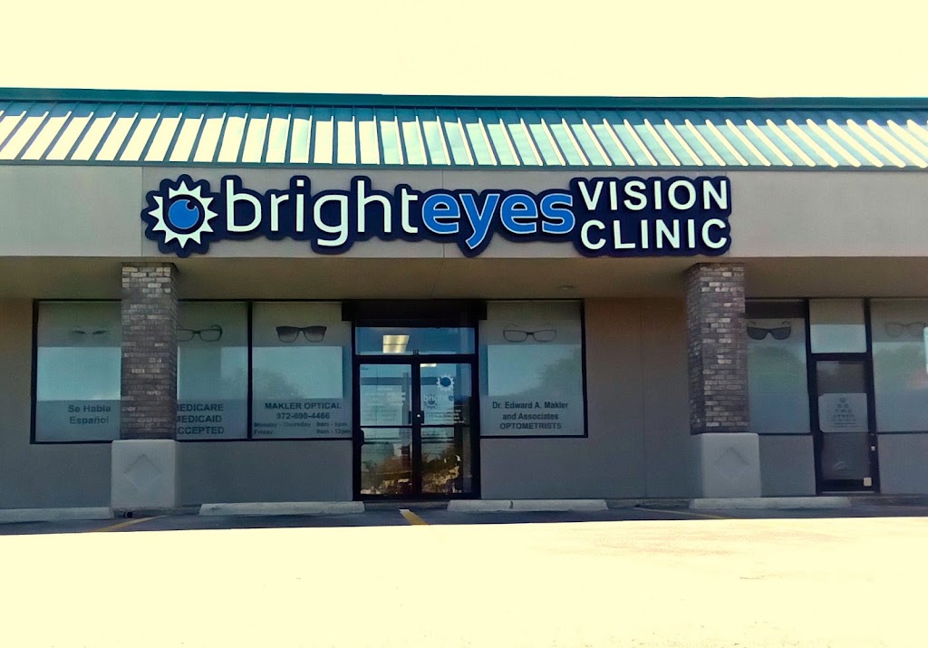 Bright Eyes Vision Clinic | 1332 S Plano Rd #112, Richardson, TX 75081, USA | Phone: (972) 517-2020