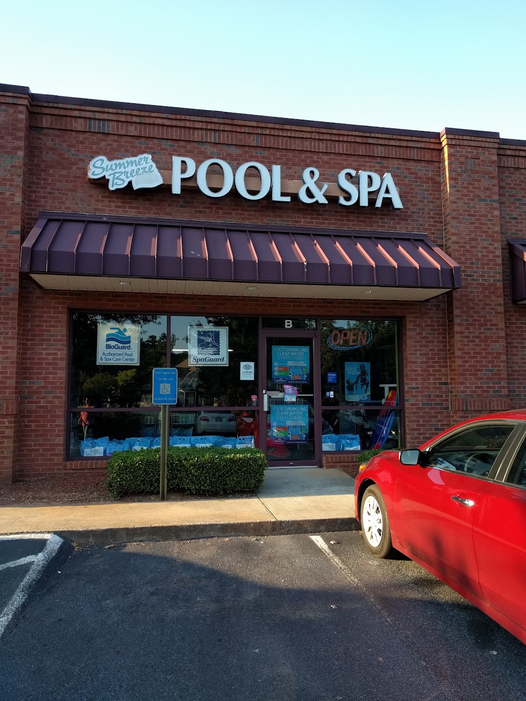 Summer Breeze Pool Supply | 955 Floy Farr Pkwy B, Fayetteville, GA 30214, USA | Phone: (770) 460-6166