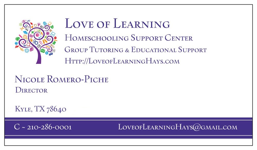 Love of Learning Academy | 1049 Sweet Gum Dr, Kyle, TX 78640, USA | Phone: (210) 286-0001