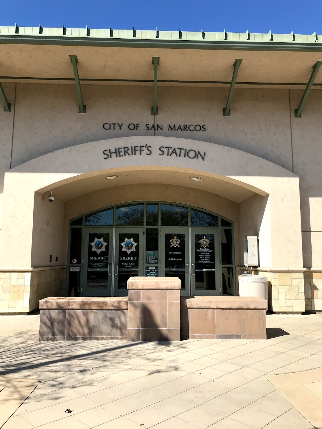 San Diego County Sheriff - San Marcos Station | 182 Santar Pl, San Marcos, CA 92069, USA | Phone: (760) 510-5200