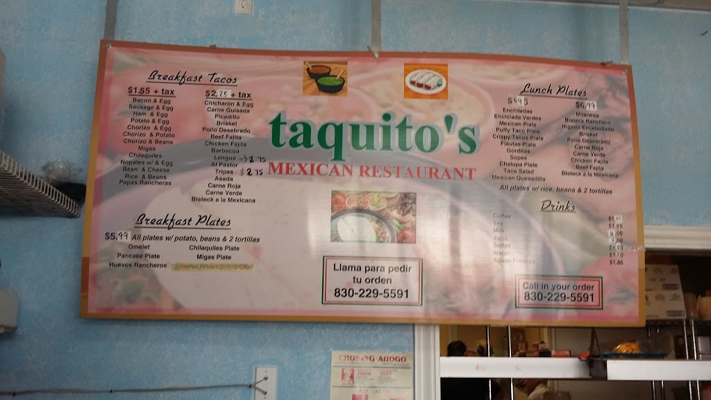 Taquitos Mexican Restaurant | 1 FM 3351 S, # 145, Boerne, TX 78006, USA | Phone: (830) 229-5591