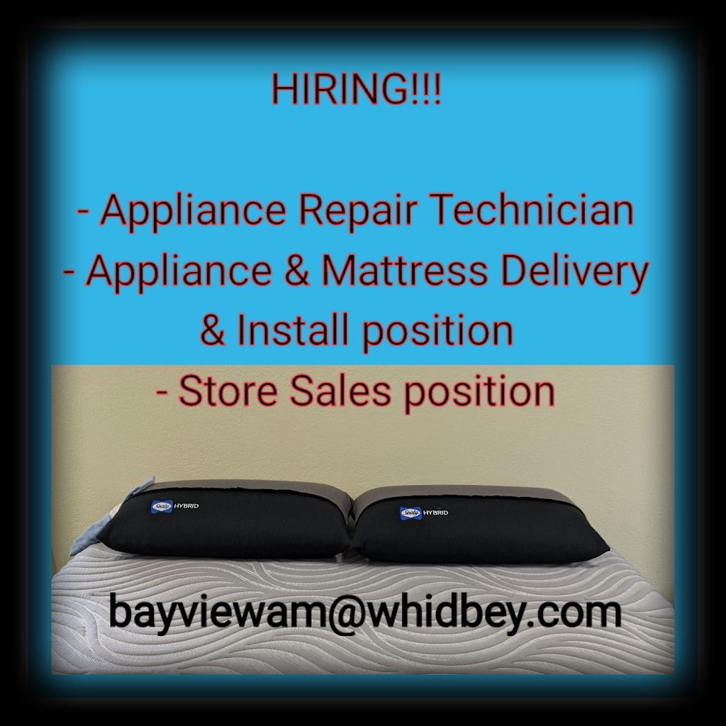 Bayview Appliance & Mattress Center | 2843 Howard Rd, Langley, WA 98260, USA | Phone: (360) 321-2080