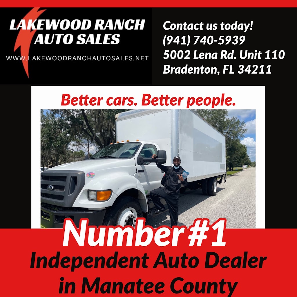 LAKEWOOD RANCH AUTO SALES | 5002 Lena Rd UNIT 110, Bradenton, FL 34211, USA | Phone: (941) 740-5939