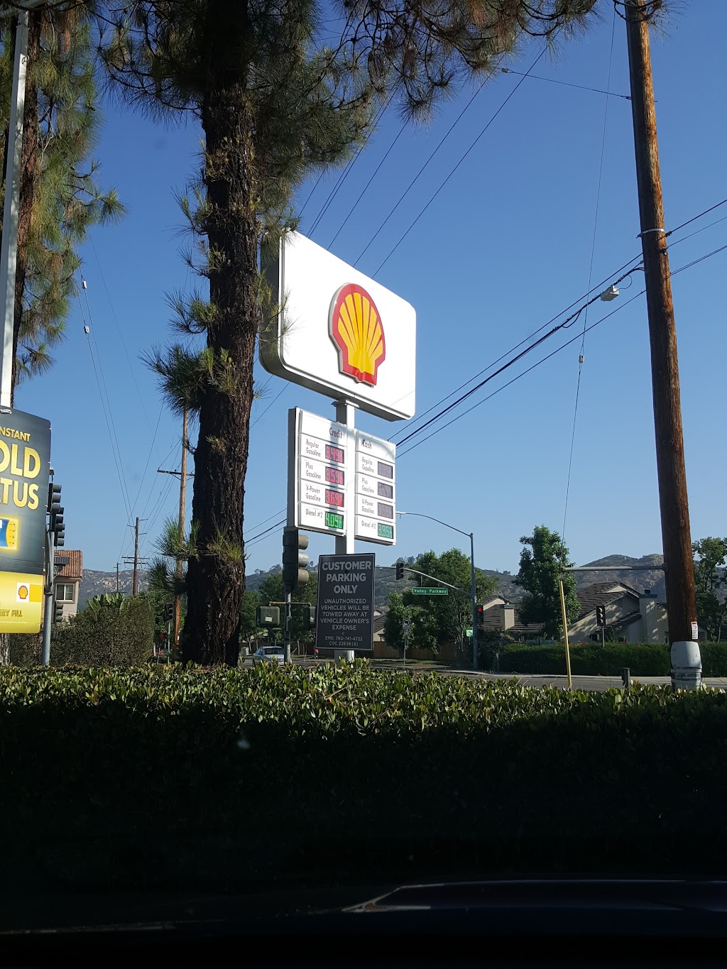 Shell | 2375 E Valley Pkwy, Escondido, CA 92027, USA | Phone: (760) 741-7601