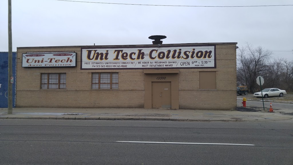 Unitech Auto Collision Inc | 13000 Van Dyke Ave, Detroit, MI 48234, USA | Phone: (313) 365-4880