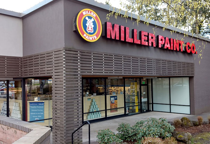 Miller Paint | 10115 SW Nimbus Ave, Tigard, OR 97223, United States | Phone: (503) 968-9525