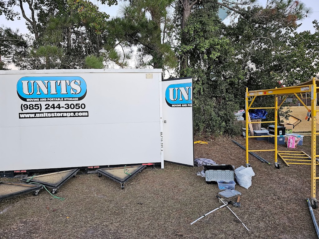 UNITS Moving and Portable Storage of Gulf South | 109 Production Dr, Slidell, LA 70460, USA | Phone: (985) 401-8648
