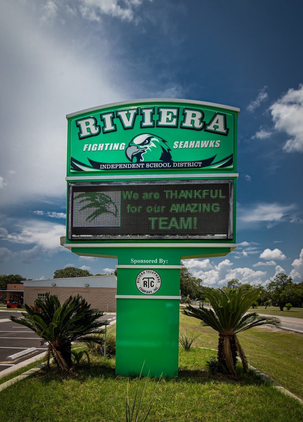 Riviera Independent School District | 203 Seahawk Dr, Riviera, TX 78379, USA | Phone: (361) 296-3101