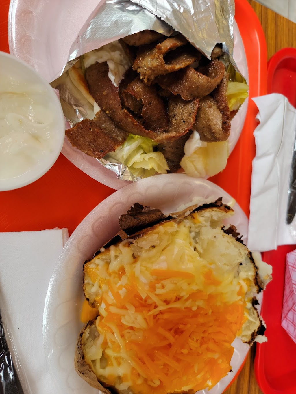 Yorgos Gyros & Potatoes | 127 N 4th St, Steubenville, OH 43952, USA | Phone: (740) 282-9663