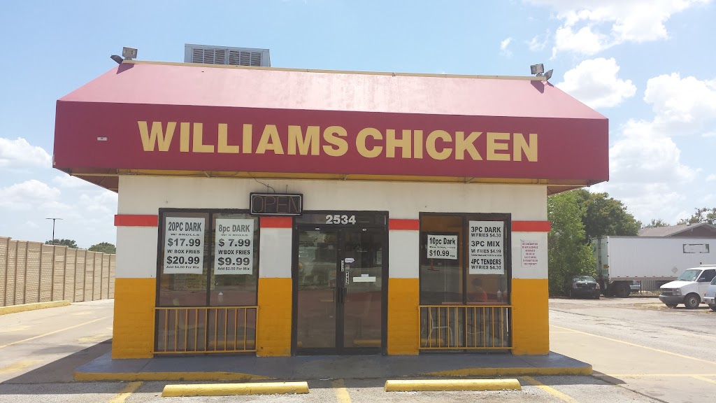 Williams Fried Chicken | 2534 E Abram St, Arlington, TX 76010 | Phone: (817) 861-5505