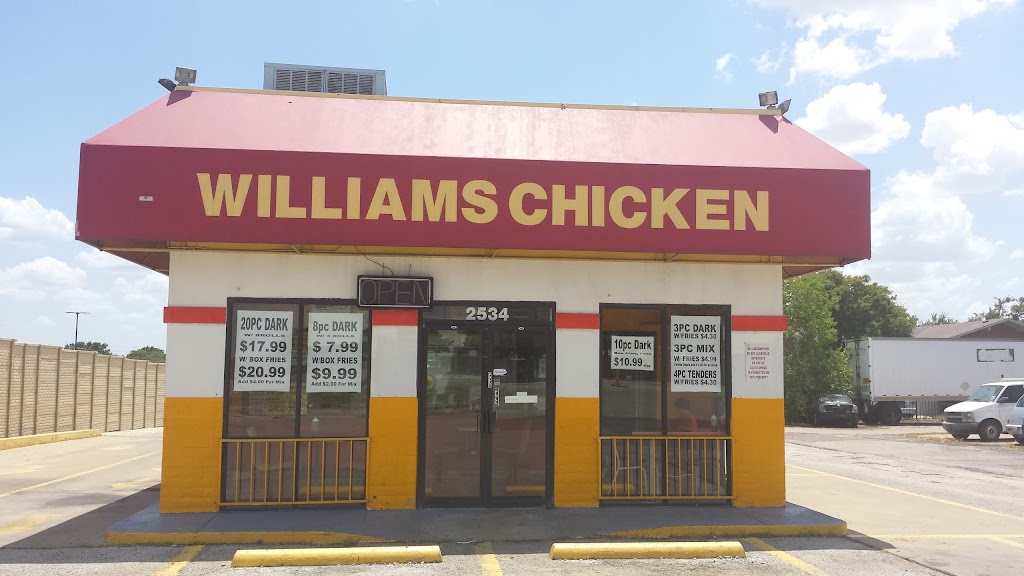 Williams Fried Chicken | 2534 E Abram St, Arlington, TX 76010, USA | Phone: (817) 861-5505