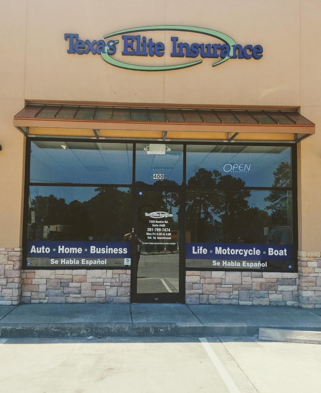 Texas Elite Insurance | 7320 Rankin Rd #400, Humble, TX 77396, USA | Phone: (281) 789-7474