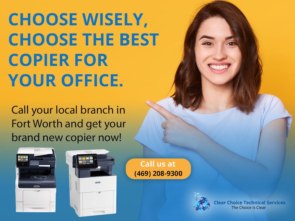 Copier Lease, Rental, Repair & IT Services Fort Worth | 8551 Boat Club Rd, Fort Worth, TX 76179, USA | Phone: (972) 525-0888