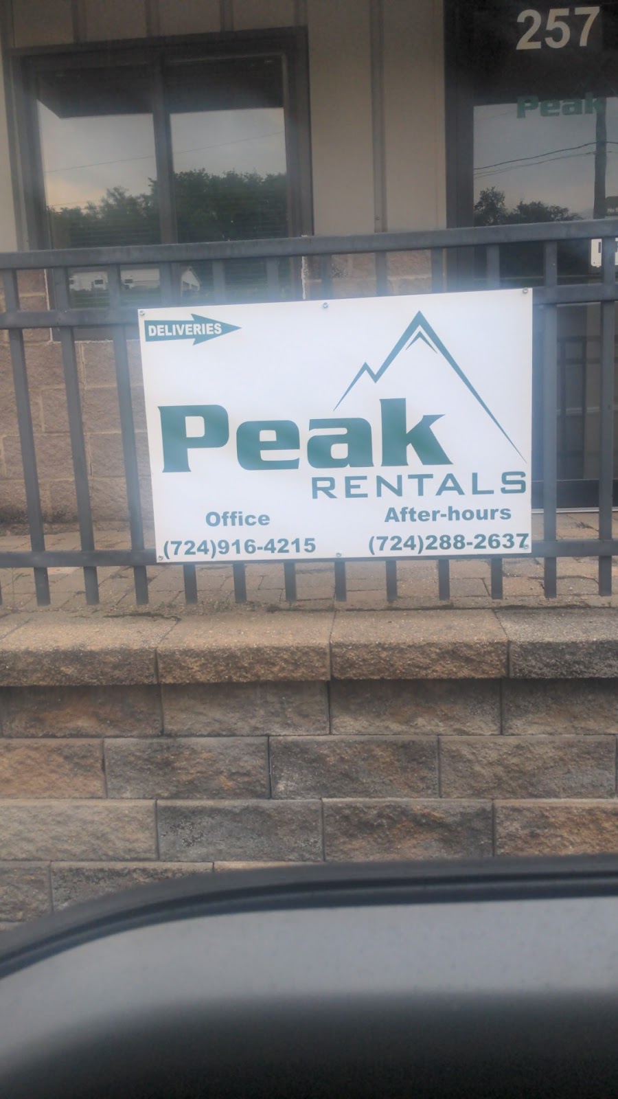 Peak Rentals | 257 S Johnson Rd, Canonsburg, PA 15317, USA | Phone: (724) 916-4215