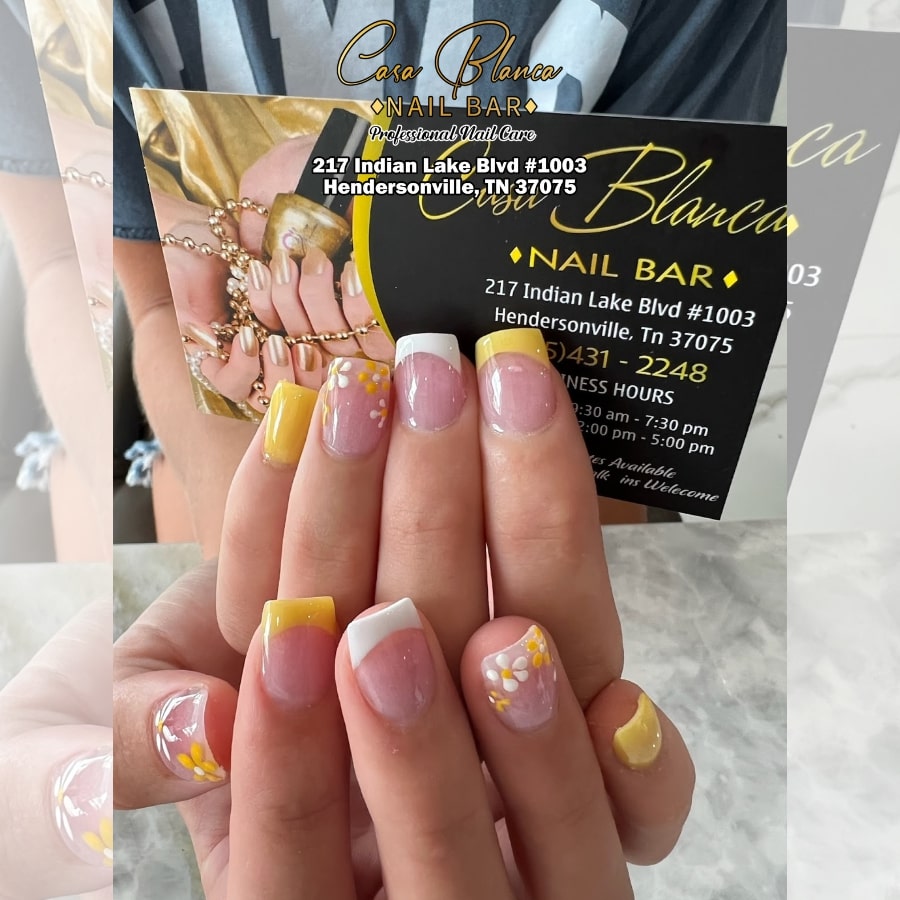 Casa Blanca Nail Bar Hendersonville | 217 Indian Lake Blvd #1003, Hendersonville, TN 37075, USA | Phone: (615) 431-2248