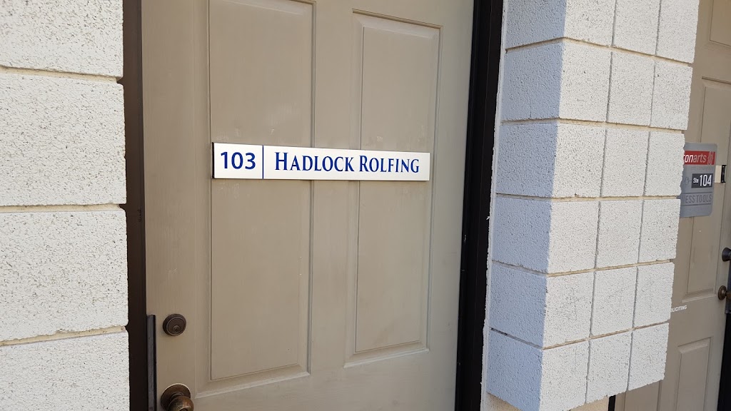 Hadlock Rolfing | 4455 E Broadway Rd #103, Mesa, AZ 85206, USA | Phone: (480) 256-8235