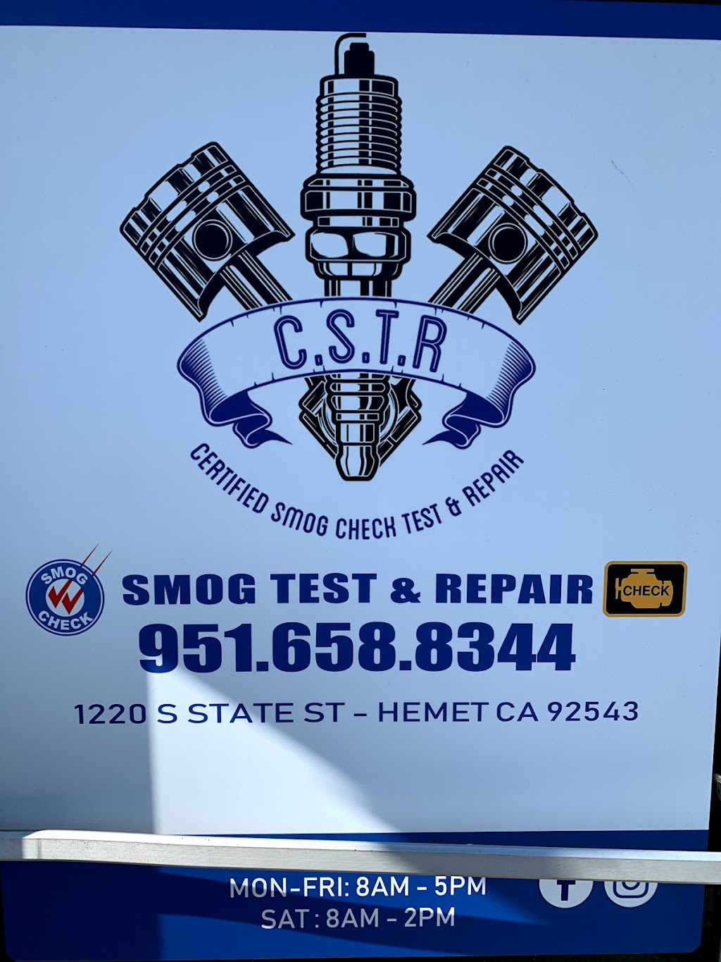 Certified Smog Test and Repair Station | 1220 S State St, Hemet, CA 92543, USA | Phone: (951) 658-8344