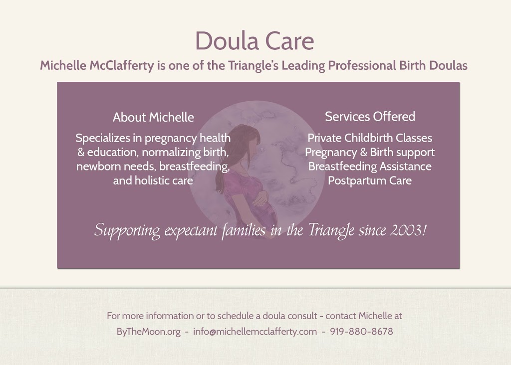 By The Moon Doula Services | 116 Catherwood Pl, Cary, NC 27518, USA | Phone: (919) 880-8678