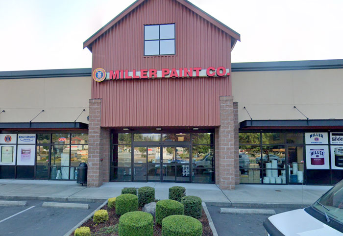 Miller Paint | 14207 Meridian Ave E Building C, Puyallup, WA 98373, USA | Phone: (253) 286-1040