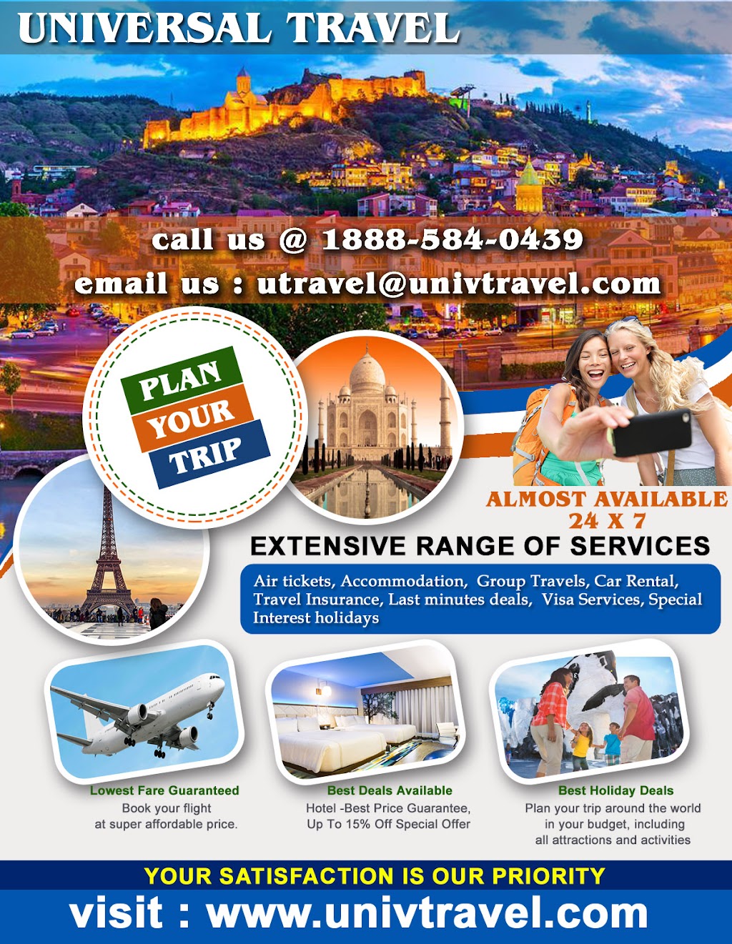 UNIVERSAL TRAVEL | 1421 S Washington Ave, Minneapolis, MN 55454, USA | Phone: (888) 584-0439