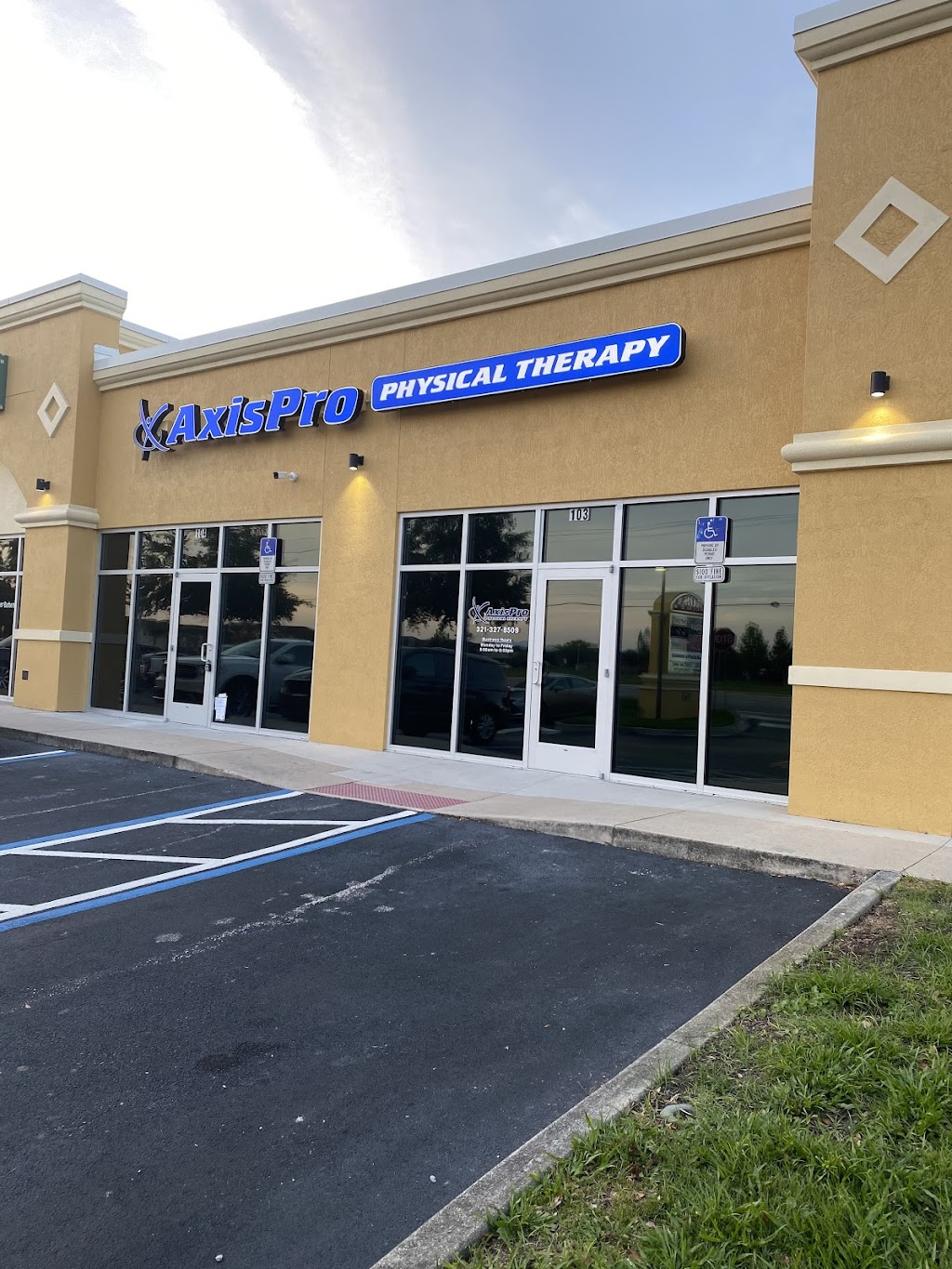 AxisPro Physical Therapy-Rockledge | 760 Barnes Blvd STE 103, Rockledge, FL 32955, USA | Phone: (321) 327-8509