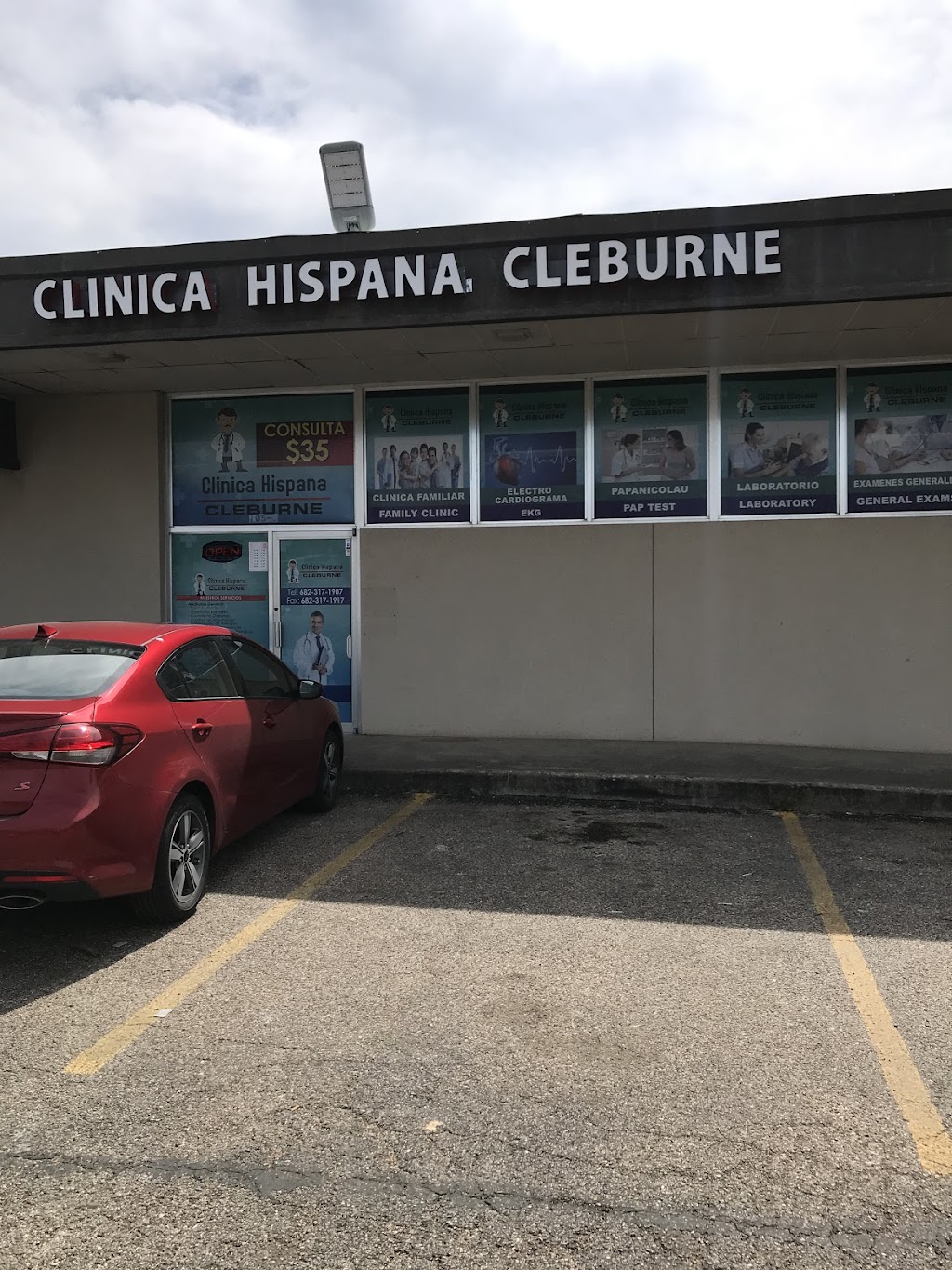 Clinica Dr Hispano. Clinica Hispana Cleburne | 105 Poindexter Ave suite c, Cleburne, TX 76033, USA | Phone: (682) 317-1907