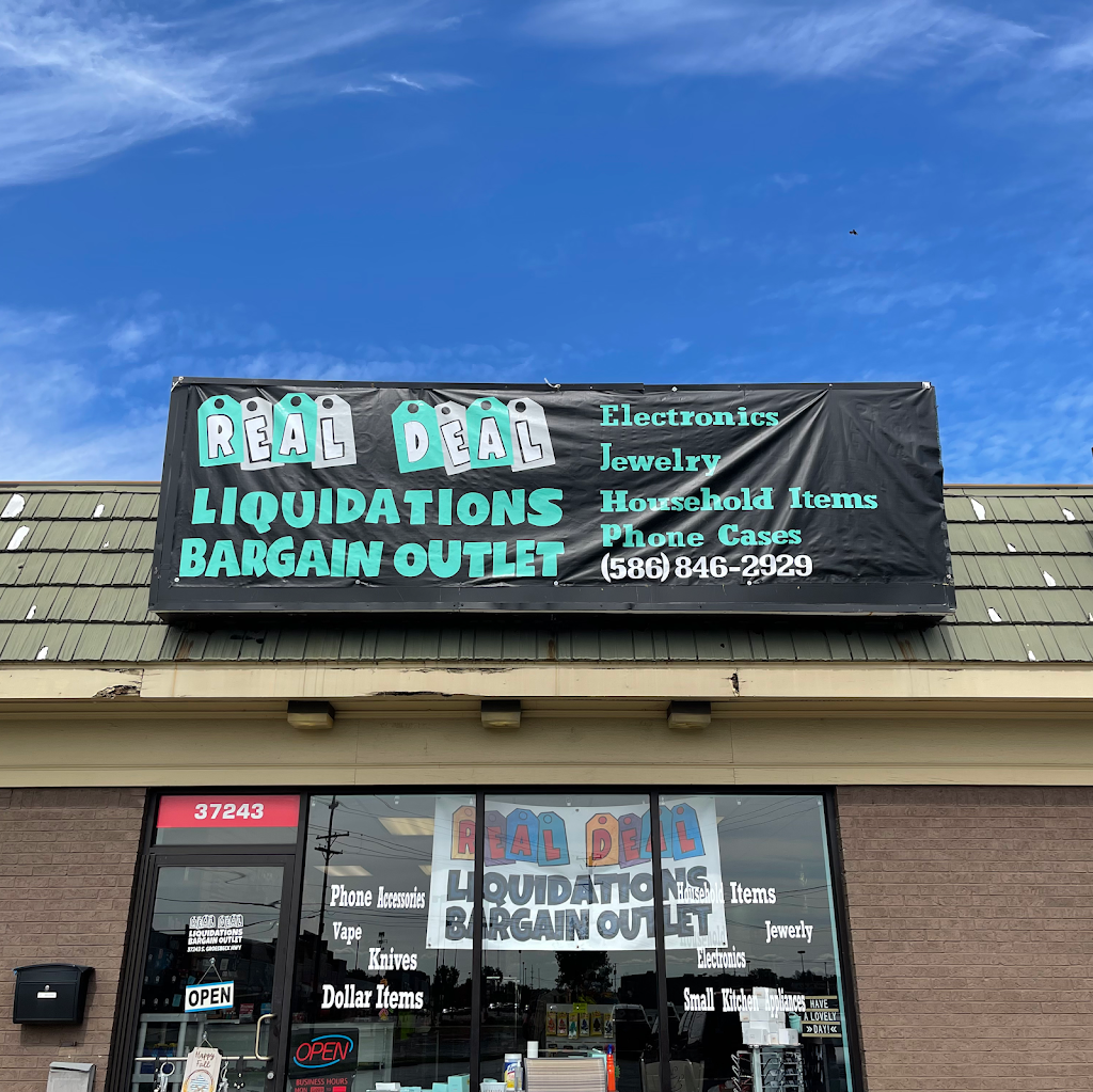 Real Deal Liquidations Bargain Outlet | 19189 15 Mile Rd, Clinton Twp, MI 48035, USA | Phone: (586) 354-8575
