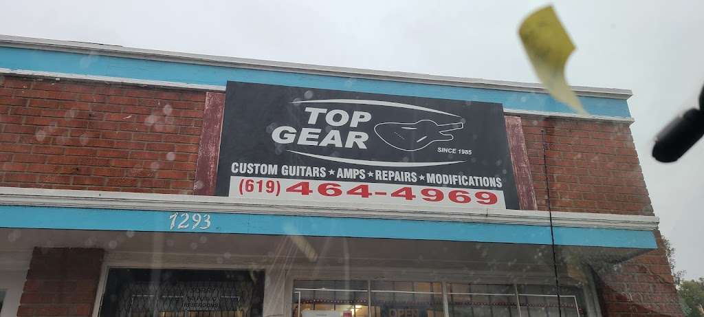 Top Gear Guitar Pro Shop | 7293 University Ave, La Mesa, CA 91942, USA | Phone: (619) 464-4969