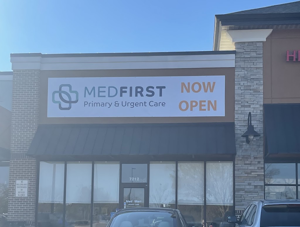 Med First Primary & Urgent Care | 7212 GB Alford Hwy, Holly Springs, NC 27540, USA | Phone: (919) 552-1520