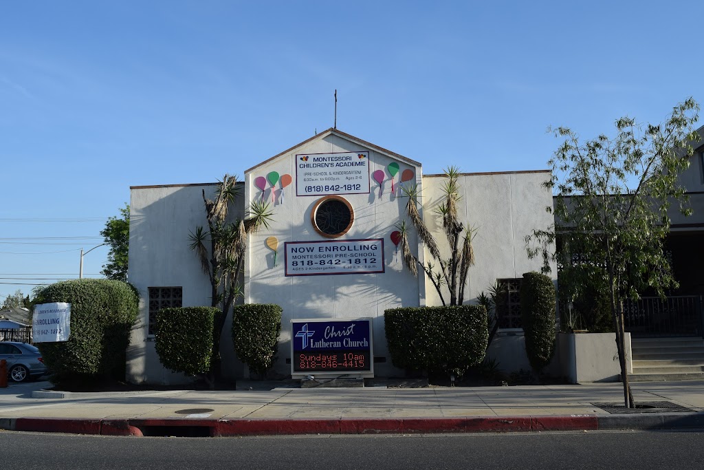 Christ Lutheran Church | 2400 W Burbank Blvd, Burbank, CA 91505, USA | Phone: (818) 846-4415