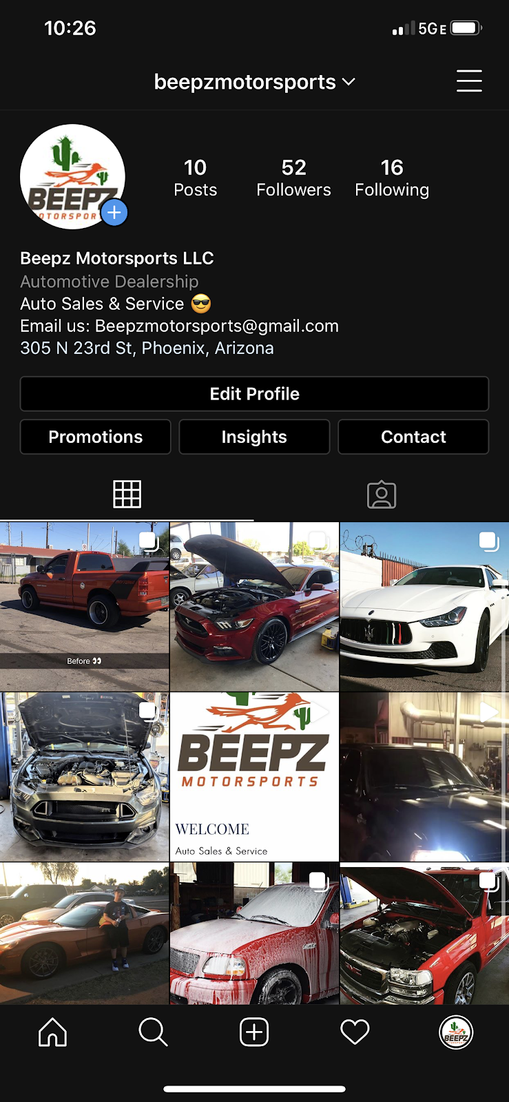 Beepz Motorsports LLC | 305 N 23rd St, Phoenix, AZ 85006, USA | Phone: (602) 487-5207