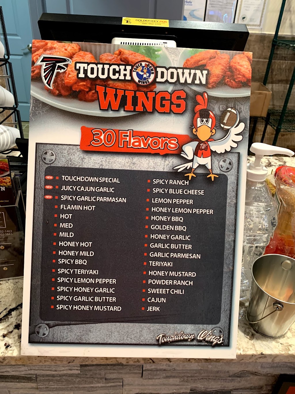 Touchdown Wings at Austell | 3040 Bankhead Hwy, Austell, GA 30168, USA | Phone: (678) 402-1463