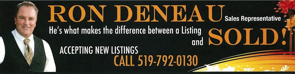 Ron Deneau- Realtor | 535 Sandwich St S, Amherstburg, ON N9V 3G5, Canada | Phone: (519) 792-0130